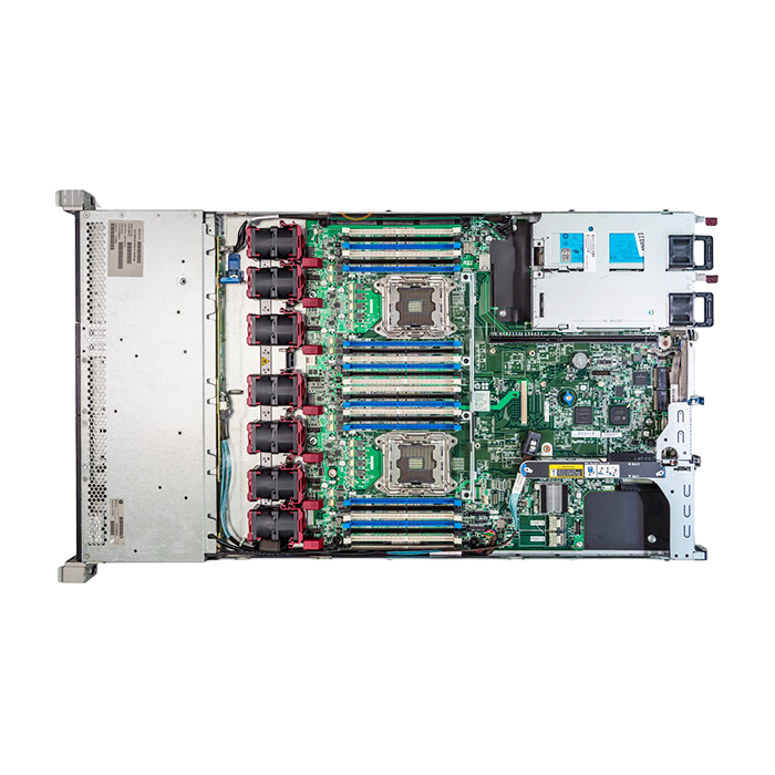Сервер HP DL360 G9 noCPU 24хDDR4 softRaid B140i iLo 2х500W PSU Ethernet 4х1Gb/s 4х3,5" FCLGA2011-3 (2)